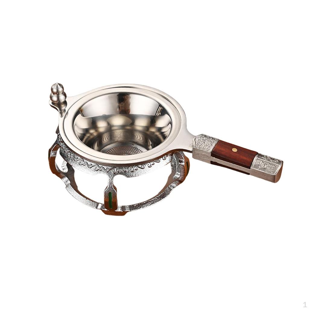 Creative Tea Filter Set with Base for Various Settings