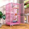 Compact Multi-Layer Indoor Cat Cage and Nest House