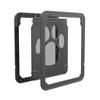 Pet Dog Door Lockable Self-Closing Function Sturdy Screen Door for Dog Cat Easy Safe Freely Enter House