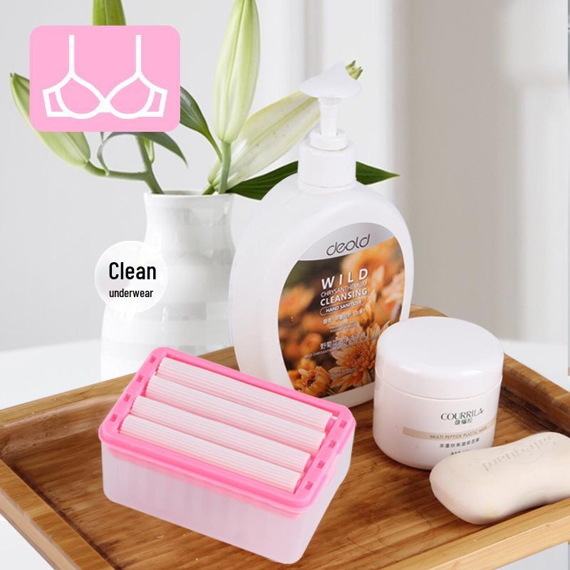 Light Luxury Multifunctional Soap Dish with Built-in Foaming Feature and Draining Storage.