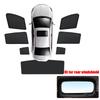 Sunshade Magnetic Window For Toyota Land Cruiser Prado J150 Lexus GX 460 400 2009- Privacy Shade Visors Part Car Accessories