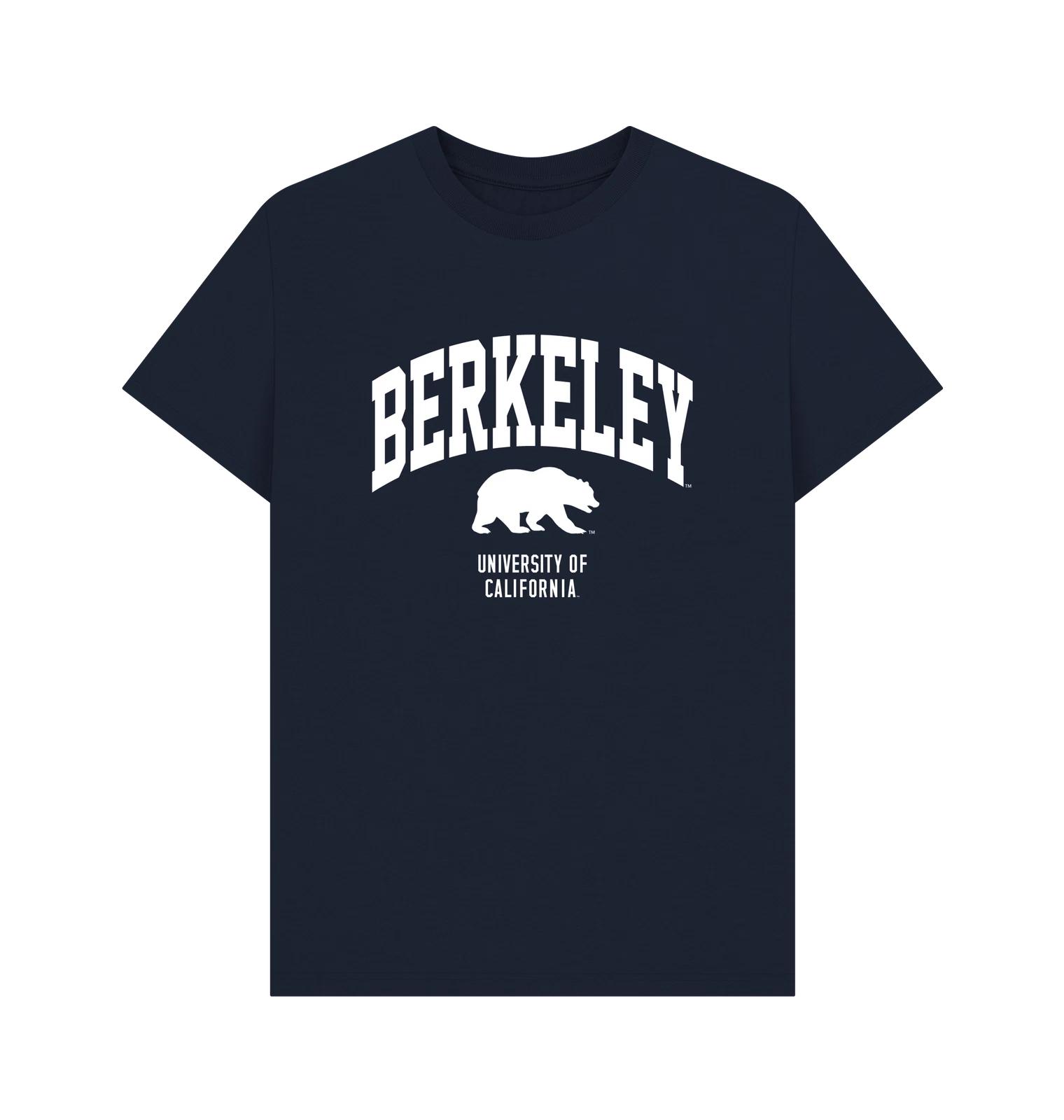 PREMIUM OFFICIAL Berkeley University Berkeley Bear UnisexNavy T-Shirt XL
