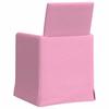 Dining Chairs 2 pcs Pink 57 x 67 x 95 cm Fabric