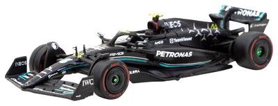 TARMACWORKS F1 W14 E Performance Hungarian Grand Prix 2023 Pole Position Lewis Hamilton Completed Product 1/64 Mercedes-AMG T64G-F064-LH1