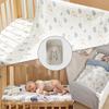 Baby Bag Organizer Multi-pocket Bed Storage Pouch Bedside Pocket Hangable Diaper Storage Organizer Crib Organizer For Bedside