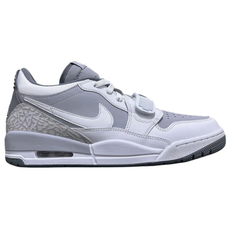 Jordan Legacy 312 Low Top Vintage Basketball Shoes Men's Gray - CD7069-005