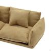 Miniature Dollhouse Sofa Couch 1:12 Scale Mini Furniture Toy Model with Pillow