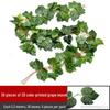 Artificial Rattan Ivy Vine with Green Grape Leaves and Chlorophytum Ceiling Decor