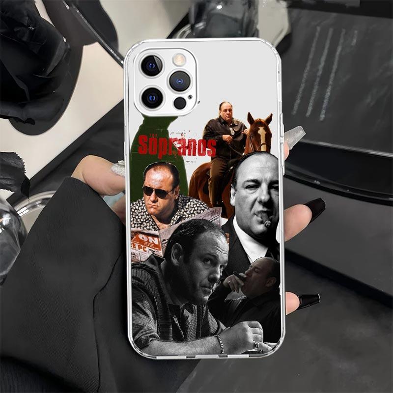 The Sopranos TV Series Phone Case for iPhone 13 12 Mini 11 Pro X XS Max XR 7 Plus 8 SE 6 6S 5 5S Soft Silicone Fundas Cover