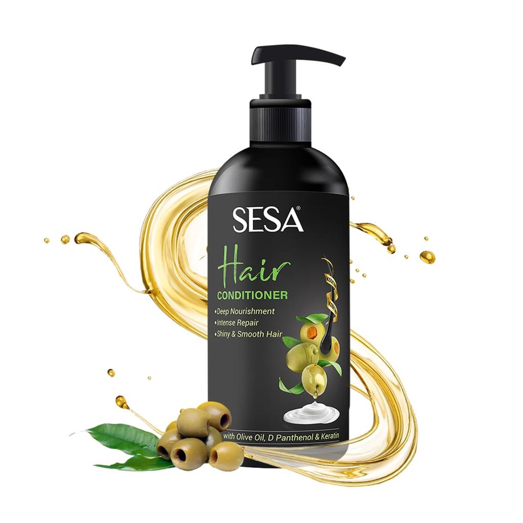 Sesa Hair Conditioner For Dry Frizzy Hair 300Ml | Deep Nourishment For Smooth Soft Silky Hair | Frizz Control & Shine Boost Formula