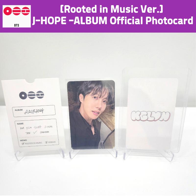 BTS ARIRANG Album POB Vorteil Fotokarte Offizielles Geschäft Geschenk Auswahl J-HOPE - ALBUM MUSIC VER