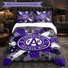 Austria Wien FC Themed Bedding 3Pcs Duvet Cover Set Decorative Bed Linen For Teen Room Home Decoration