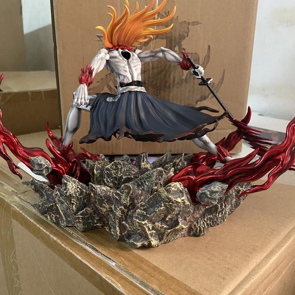 Naruto Minotaur Ichigo anime figures ampaging Thousand-Hand   Sasuke Domineering protection Co-branded  PVC Festival toys Gift