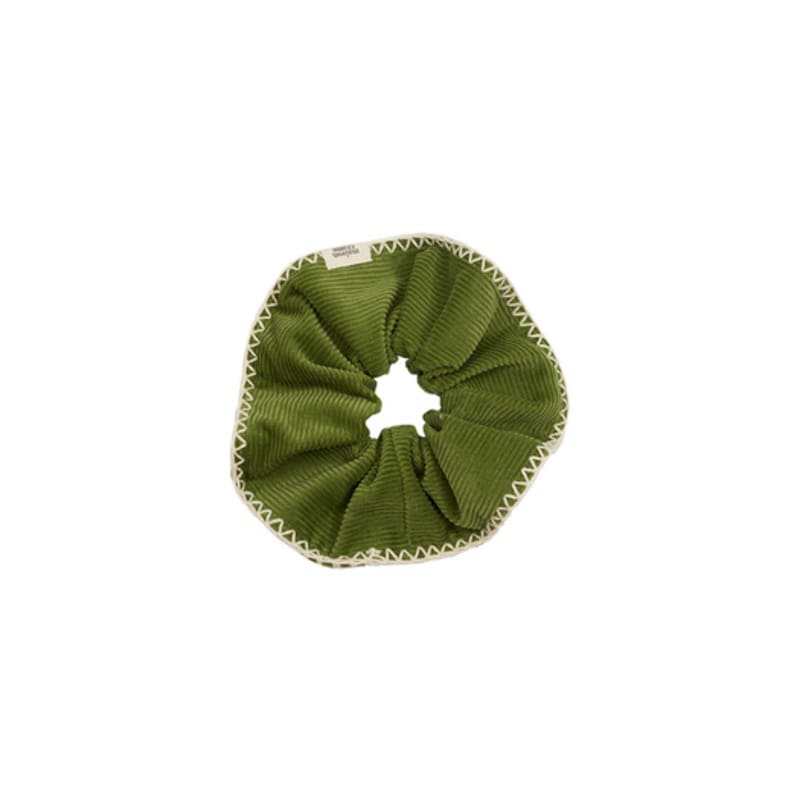 Maison Creme Stitch Scrunch _ Corduroy Matcha