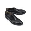 Roshoeman 7005-2 Straight Tip (Brogue) Black Kip