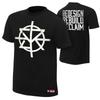 Wwe Kıyafetleri Kısa Kollu Görünüm Kıyafetleri Seth Tişört Rollins Yarışma Kıyafetleri Erkek Fitness Hayranları Spor Düşük Yaka