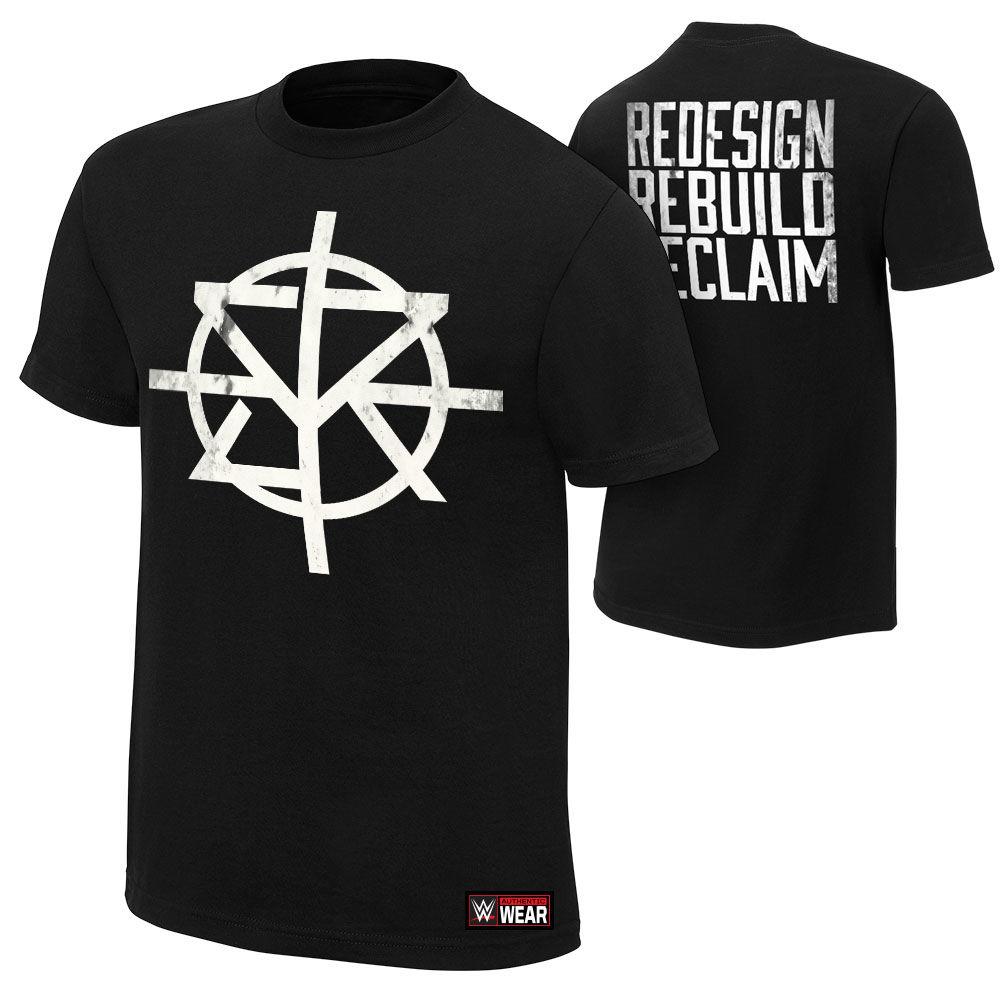 

Одяг WWE Короткий рукав Зовнішній одяг Футболка Seth Rollins Змагальний одяг Чоловічий Фітнес Фанати Спорт Вільний топ 4XL