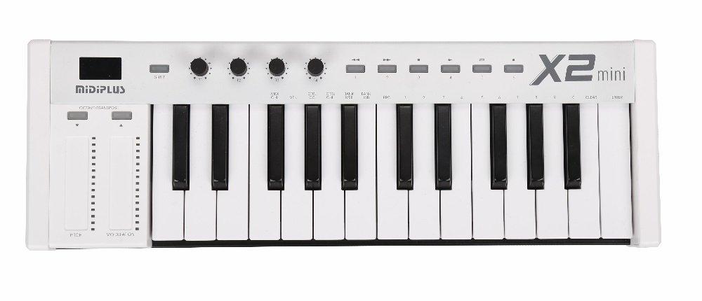 

midiplus X2 mini keyboard controller 3 white feet, белый