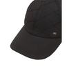 Daks Men Casual Quilted Black Cap Dche6f404bk