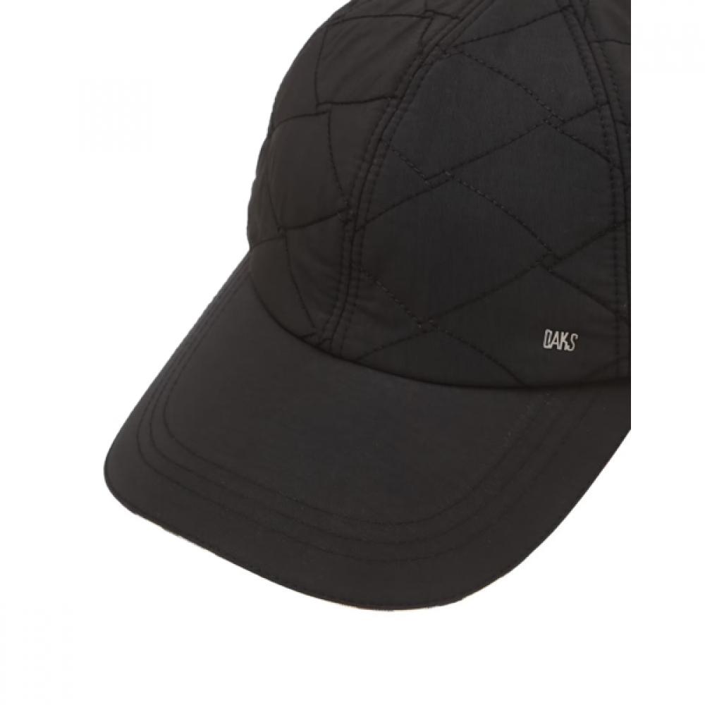 Daks Men Casual Quilted Black Cap Dche6f404bk
