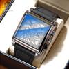 Cross-border Fenshi Men's square Dial Quartz Watch, Fashionable Mechanical Dial Business Fenshi Quartz Men's Watch Export