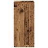 Sideboard with Rustic Wood Effect 29.5 x 34 x 76 cm Engineered Wood