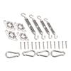 Edelstahl Sonnensegel Hardware Kit Spannschloss Federhaken Markisenbefestigungszubehör