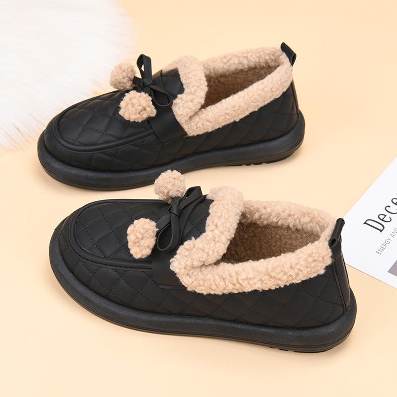 Shoes women's new winter plush shoes wear platform casual shoes to keep warm