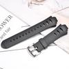 Rubber Watch Band For Suunto Observer X6 HRM DEC19 P45 Men's Resin Strap Outdoor Sports Waterproof Black Bracelet Accessories