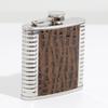 8oz Stainless Steel Hip Flask Outdoors Portable Pocket Flask Wine Mug Whiskey Bottle PU Leather Alcohol Bottle For Men Gifts New