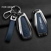 High Quality Zinc Alloy Goat Leather Car Key Case Cove for Geely Coolray X6 X7 EX7 Emgrand Global Hawk GX7 Remote Accessories