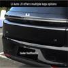 Ideal L9-L6 Black Hood and Tailgate Emblem/Lettering Sticker Set