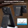 Compatible with iPhone 16 Pro magnetic card holder leather case, 15 Plus protective case, 14 Max, Apple 17 detachable phone case