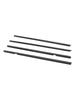 4PCS Outside Window Moulding Weatherstrip For Honda Insight 2010-2014
