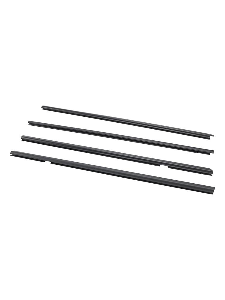 4PCS Outside Window Moulding Weatherstrip For Honda Insight 2010-2014