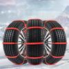 10/20PCS Car Tire Chains Winter Snow Anti-Skid Tyre Cable Ties Auto Outdoor Snow Tire Tyre Anti Skid Chain Emergency Accessories