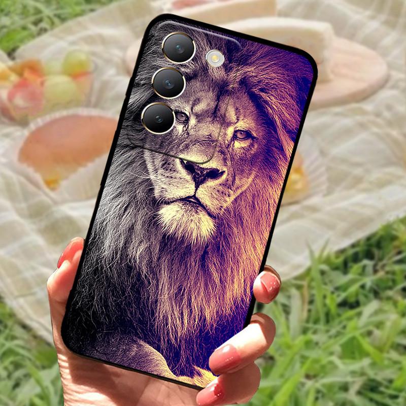 Für vivo V40 SE Hülle 2024 Silikon Bumper Weiche Hüllen für vivo V40 SE 5G Hüllen V40SE Cartoon Bemaltes Coque Fundas Schutz