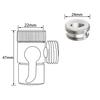 Faucet Diverter Valve, 3-Way Diverter Valve  Hand Held Shower, Sink Faucet Splitter  Kitchen and Bathroom