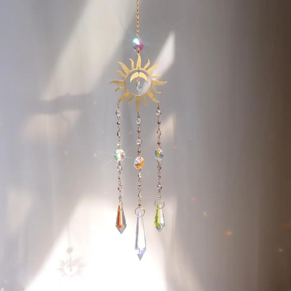 High Quality Sun Catcher Crystal Sun Catchers Hanging Suncatche Wind Chime Window Hanging