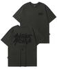 ANOTHER ARCHIVE Fb Colorful Graffiti Logo Short Sleeve T-Shirt_Vintage Navy