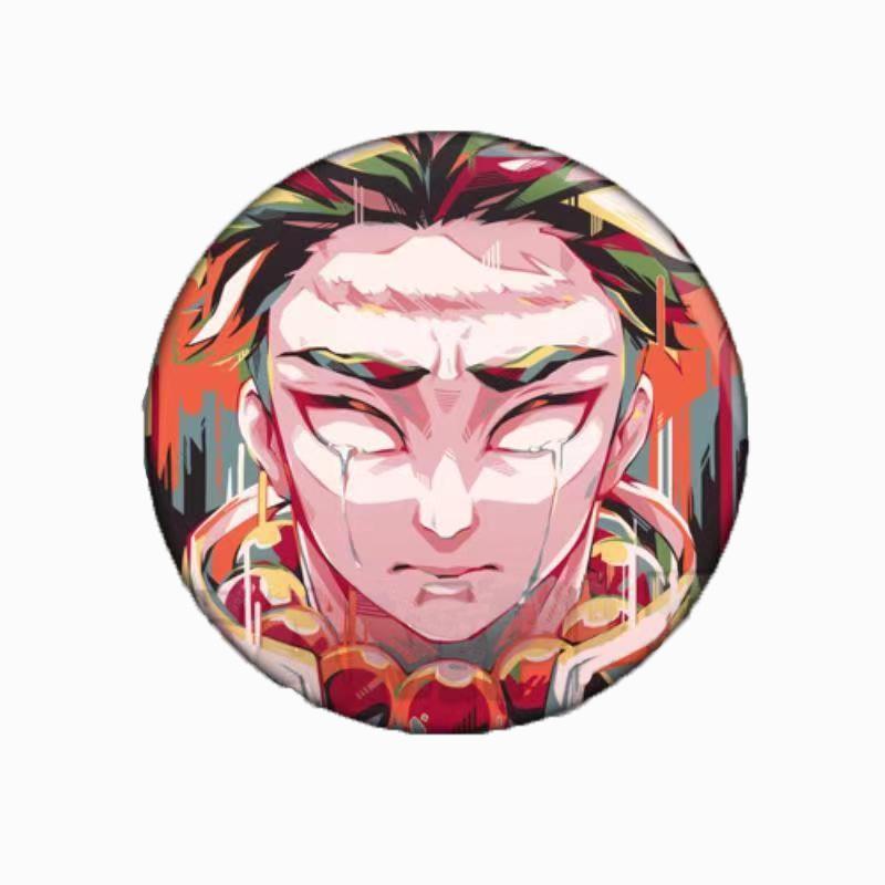 

Брошь Убийца Демонов. Аниме-значки, полный набор из десяти штук.