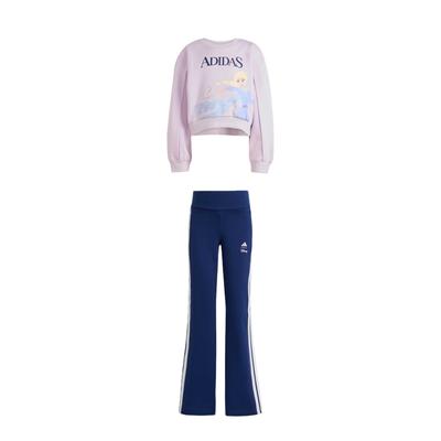 X Disney Kooperation Lässiges Sportset Frozen Rundhals Hoher Bund Figurbetont 2-teilig Kinder-Sets JZ3579