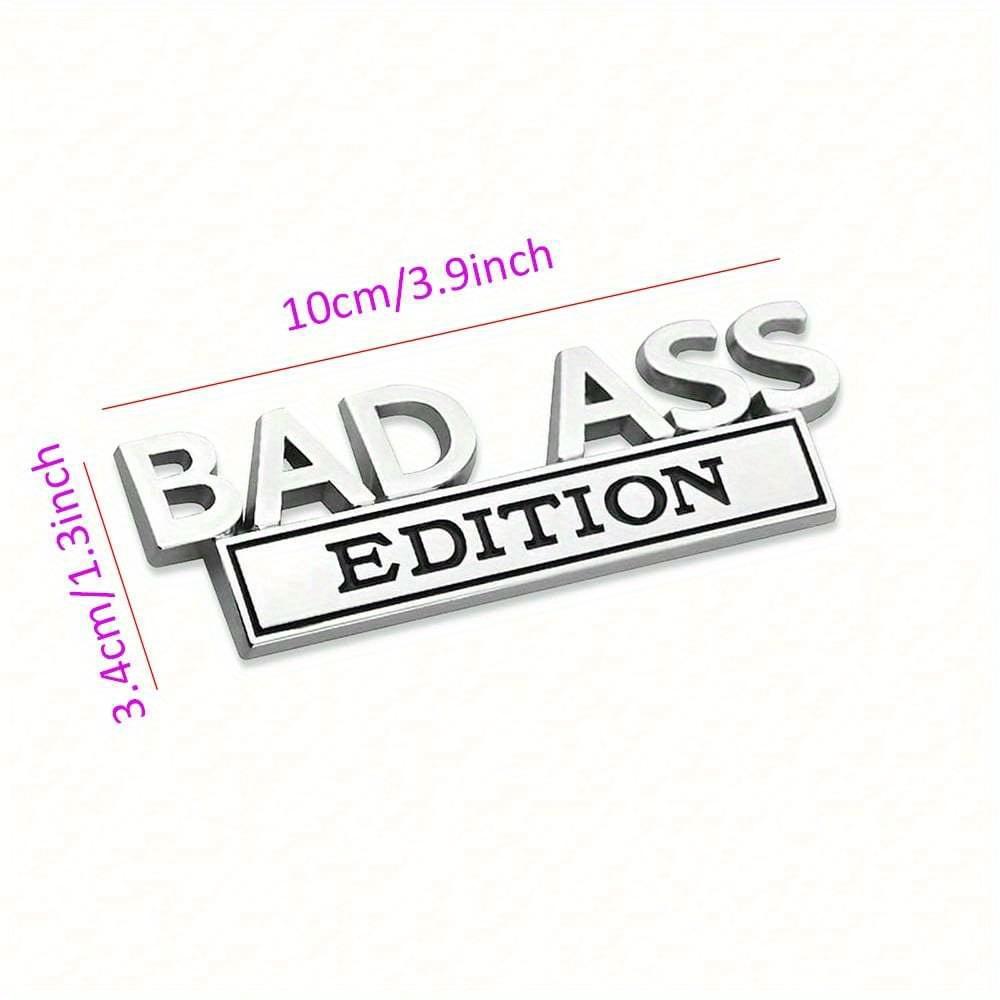 1PC Car 3D Emblem Sticker Badge Decal Auto Accessories for Tailgate Front Grille Hood Trunk Car Replacement Compatible with Motorcycle SUV Truck