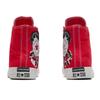 Converse Chuck Taylor All Star "Logo Play University Red" Comfortable and Stylish High-top Canvas Shoes Unisex Red and White