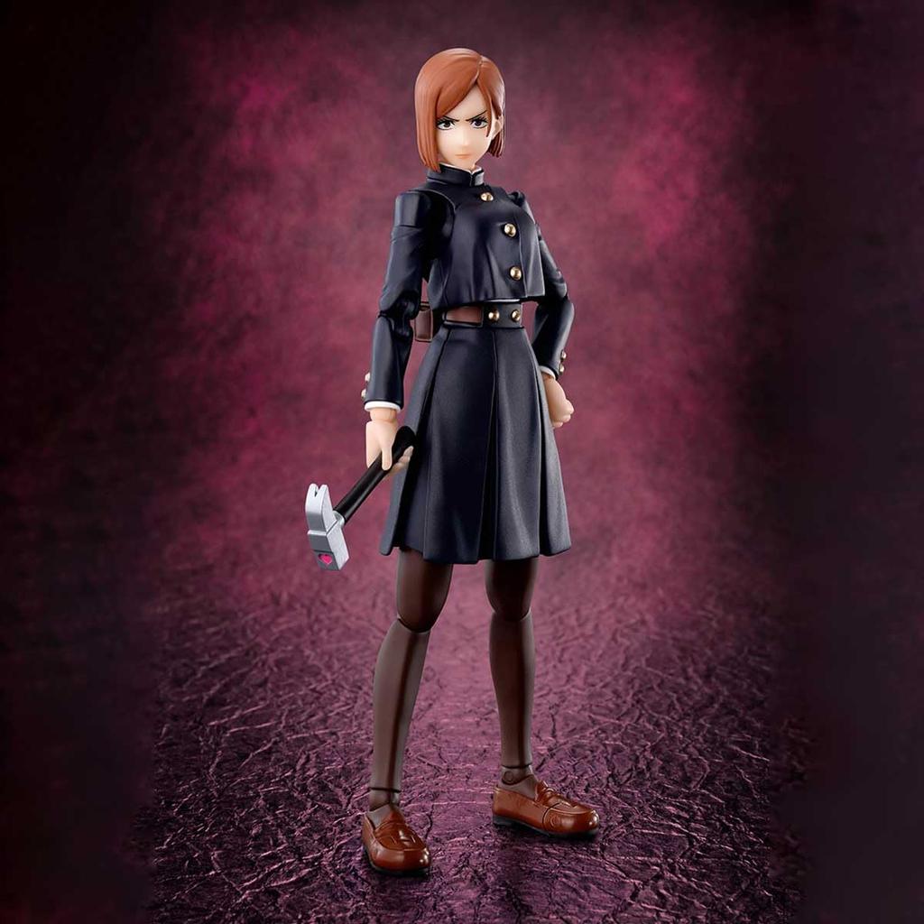 TAMASHII NATIONS Jujutsu Kaisen Kugisaki Nobara pohyblivá figurka o velikosti cca 135 mm, malovaná, 203132 SHFiguarts PVC/ABS