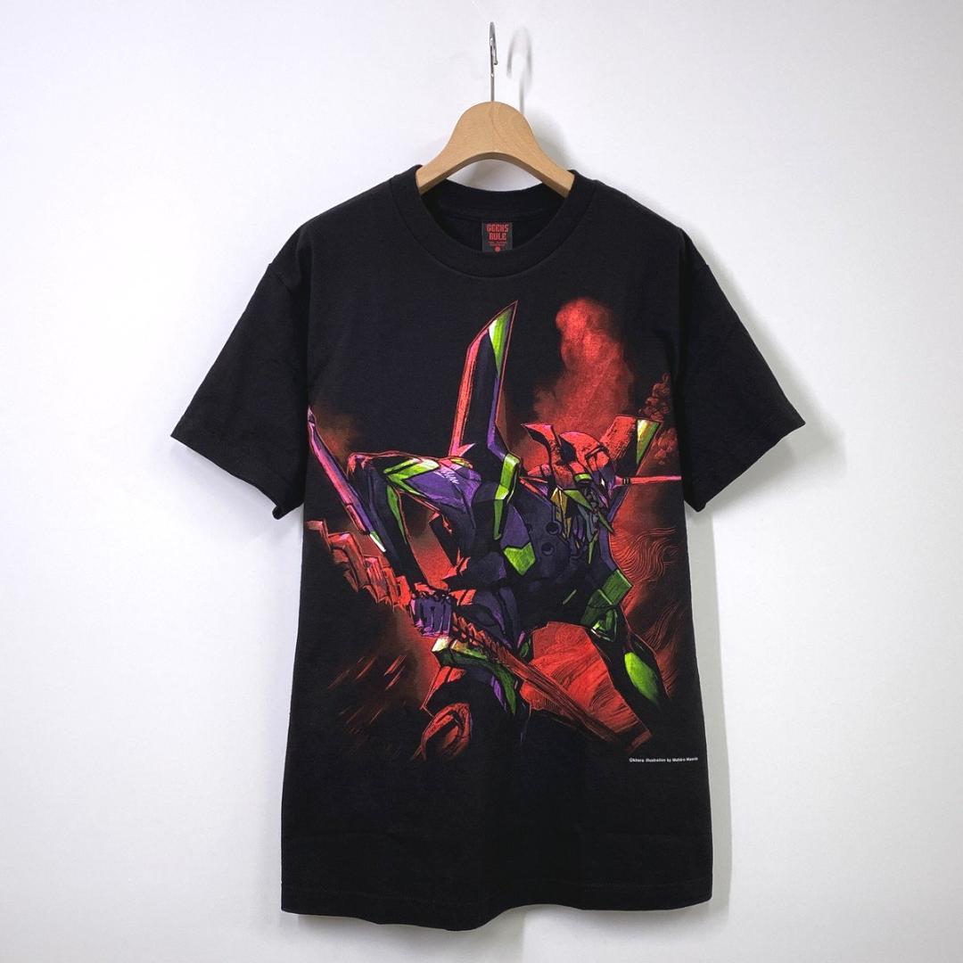 

[USED] Geeks Rules Evangelion Masaki Maeda Exhibition T-shirt M size black