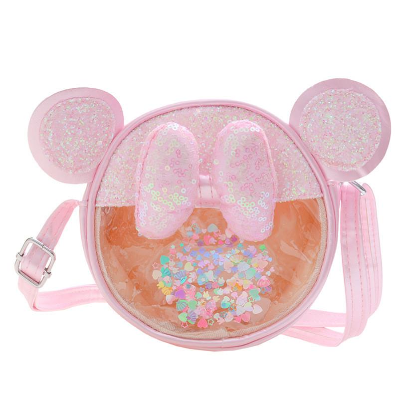 Appearance Girls Shoulder Bag With Glitter Jelly Bag Pc Material And Kids