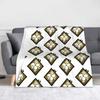 Deads by Daylights Horror Game Blankets  Flannel Throw Blanket Summer Air Conditioning Personalised Lightweight Bedspreads