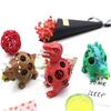 Dinosaur Model Grape Ball Decompression Handball Sensory Fun Squeeze Decompression Toys Home Decoration Random Color