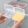 1/10pc Transparent Food Storage Box Refrigerator Storage Cheese Cases Butter Block Frozen Meat Vegetable Fresh-Keeping Container